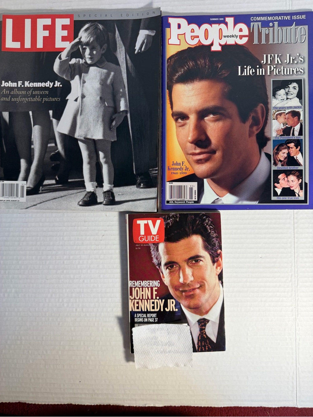 Commemorative Magazine Collection - Tribute Issues (Black, White, Red)